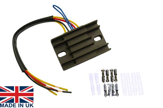 Universal Single Phase 6/12v Regulator Rectifier - RR02