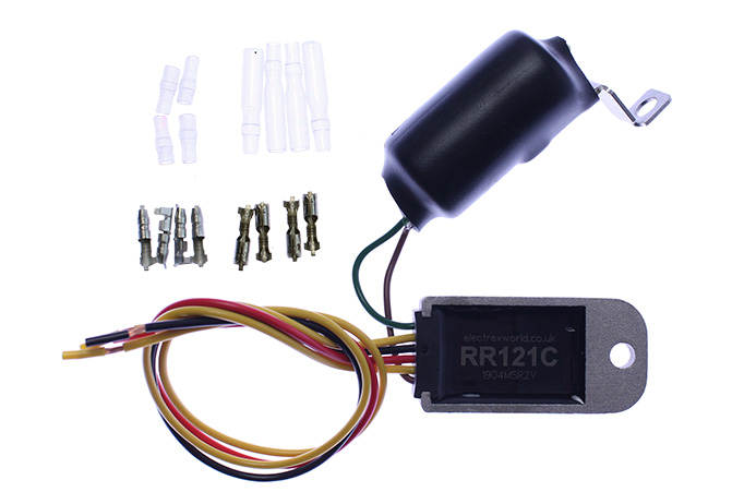 12v Regulator Rectifier + Capacitor for LED Lighting - RR121C