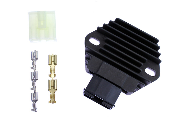 Honda NHX110, CBR125, NSR125, VT125C, XL125V, CBR250R, NX250, TRX450EX (Quad) Regulator Rectifier - RR58