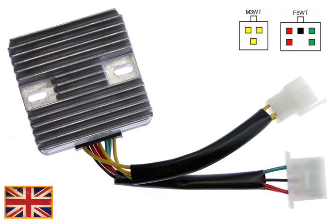 Honda  XL600V Transalp, CRV650 Africa Twin, VF700C V45 Magna, XRV750 Africa Twin Regulator Rectifier - RR64