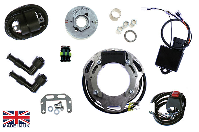 Triumph 3TA, 5TA, T120, T140 | BSA A65 Generating Digital Internal Rotor Kit (twin spark plug) - STK-012D