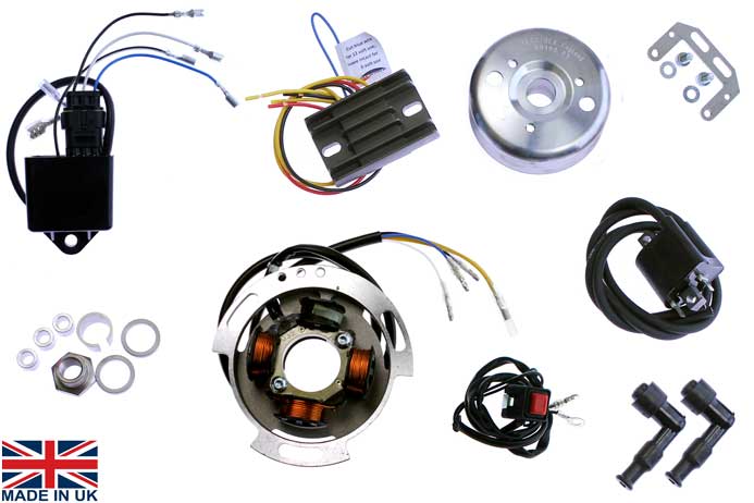 BSA | Royal Enfield | Triumph | Norton Digital Lighting/Ignition Alternator Kit - STK-102D-DC