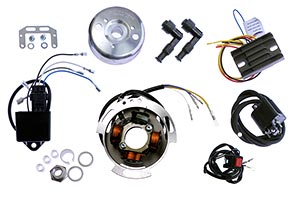 BSA | Royal Enfield | Triumph | Norton Digital Lighting/Ignition Alternator Kit - STK-102D-DC