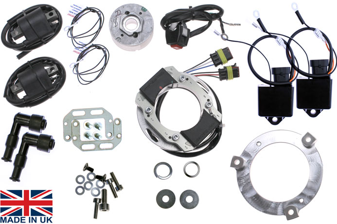 Honda CB72, CR72 Self-generating CDI Ignition System - STK-172