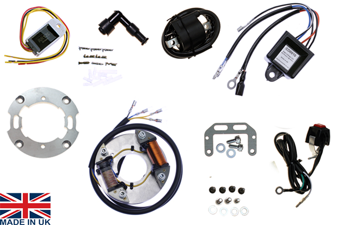 Honda XL250K, XL250 Motosport, XL350 CDI Lighting/Ignition Stator Kit - STK-205L