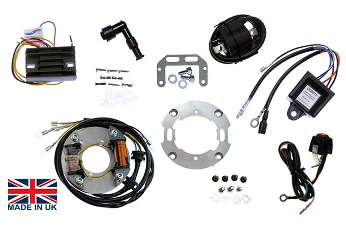 Honda XL250K, XL250 Motosport, XL350 CDI Lighting/Ignition Stator Kit - STK-205L