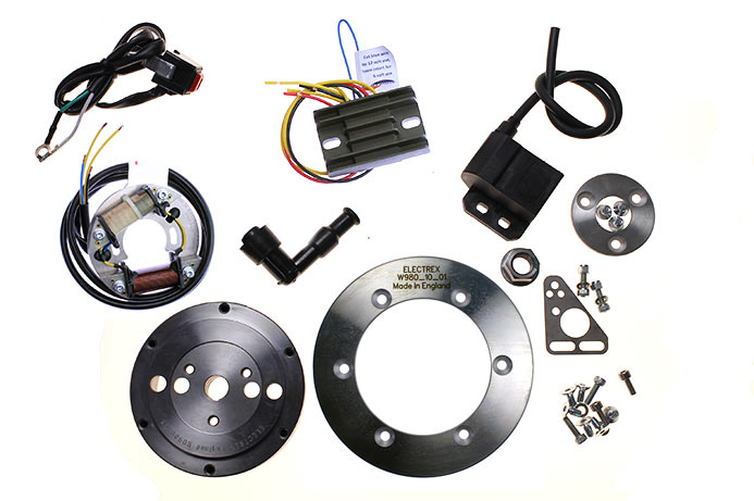 Starmaker 250, | AJS Stormer 250cc External Rotor Ignition & Lighting Kit - STK-982L